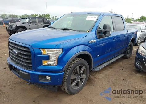 2017 Ford F-150 Xlt from USA, damaged, VIN 1FTEW1EP3HFA95792